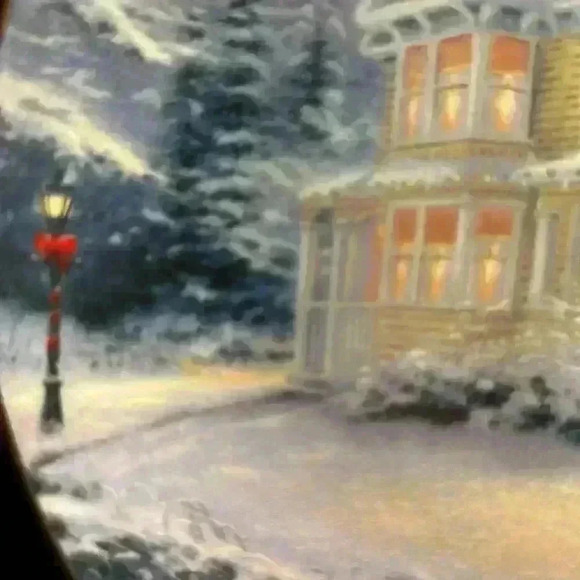 “Winter Memories“ by Thomas Kinkade - Picture 3 of 6